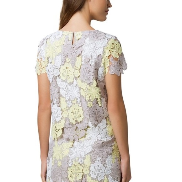 Tahari Asl Petite Lace Knit Blouse - Picture 2 of 2